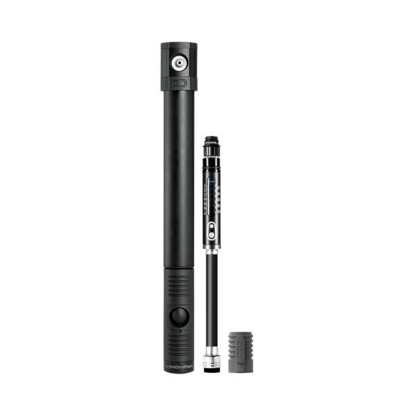 Crankbrothers Pumpe Klic HP Gauge w-CO2 inflator schwarz