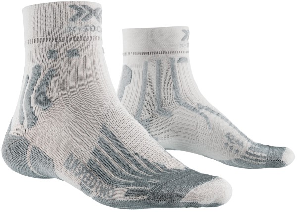 X-SOCKS Men Run Speed two 4.0 light charcoal/pearl grey