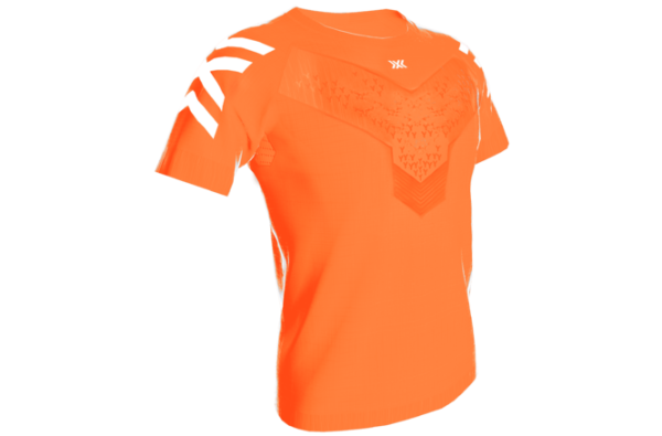 X-BIONIC Men Twyce Run Shirt SH SL blazing orange/arctic white L