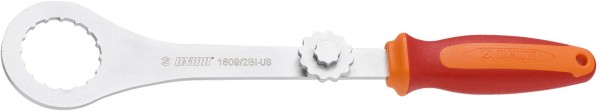 Unior Innenlagerschlüssel mit Kurbelmontageschlüssel, 16 Notch
