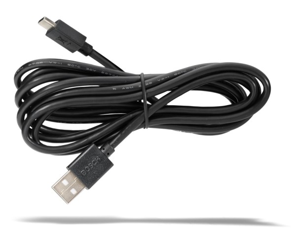 Bosch USB Kabel für DiagnosticTool 3 USB-A/USB-C 2000mm schwarz