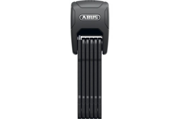 Abus Faltschloss Bordo Granit XPlus Alarm 6500KA/90 mit Halter SH 6500/90 schwarz