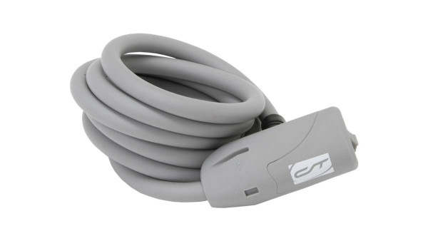 Contec Neoloc Spiralkabelschloss 10mm Grau