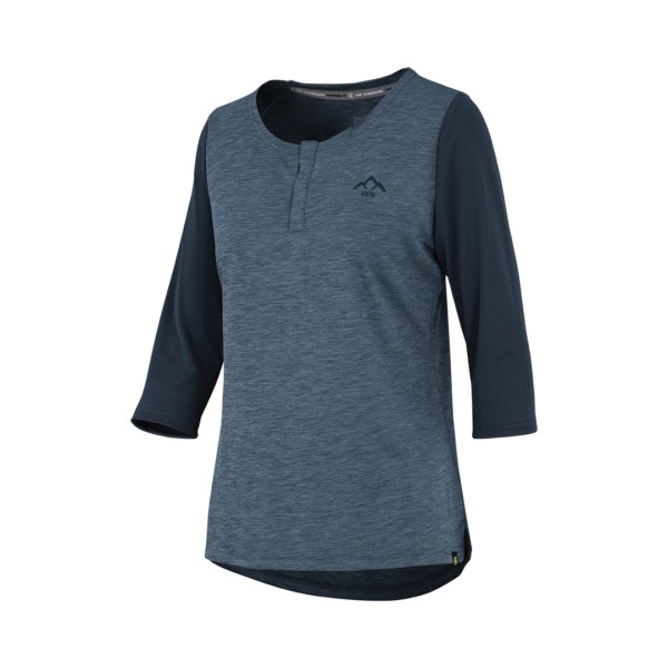 iXS Women's Carve X 3/4 Henley storm-marine 36