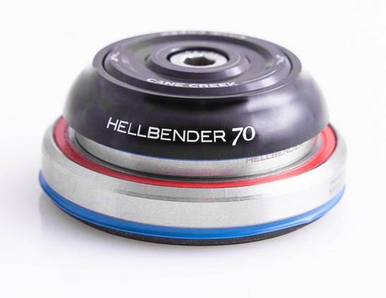Cane Creek Steuersatz 70 Series Complete IS42/28.6, IS52/40, Hellbender, Black
