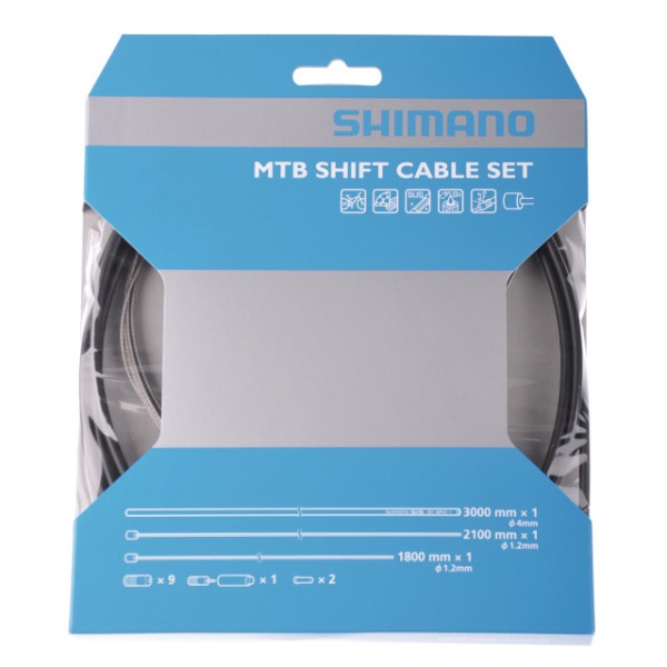 Shimano Schaltzugset 1.2x2100mm Optislick