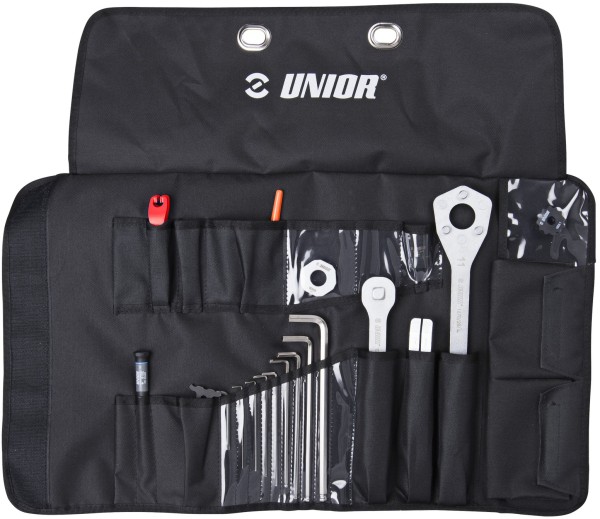 Unior Werkzeugrolltasche Pro Tool Wrap Set, 20-Teilig