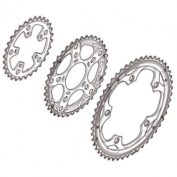 Shimano Kettenblatt FC-R563 30 Zähne schwarz