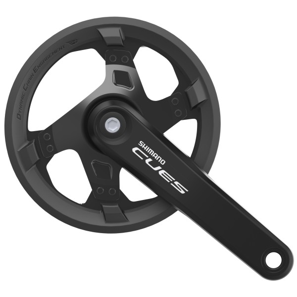 Shimano Kettenradgarnitur CUES FC-U4000 170 mm 40 Zähne Hosenschutz
