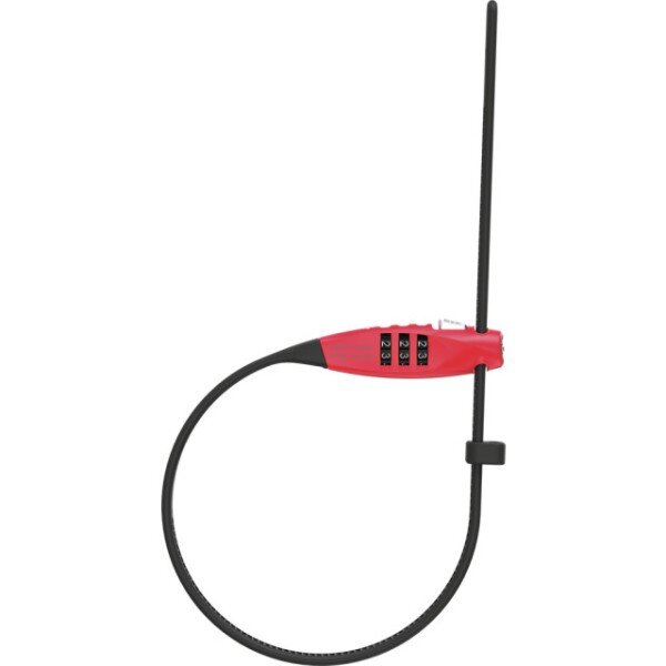 Abus Spezialschloss Combiflex TravelGuard 45cm rot