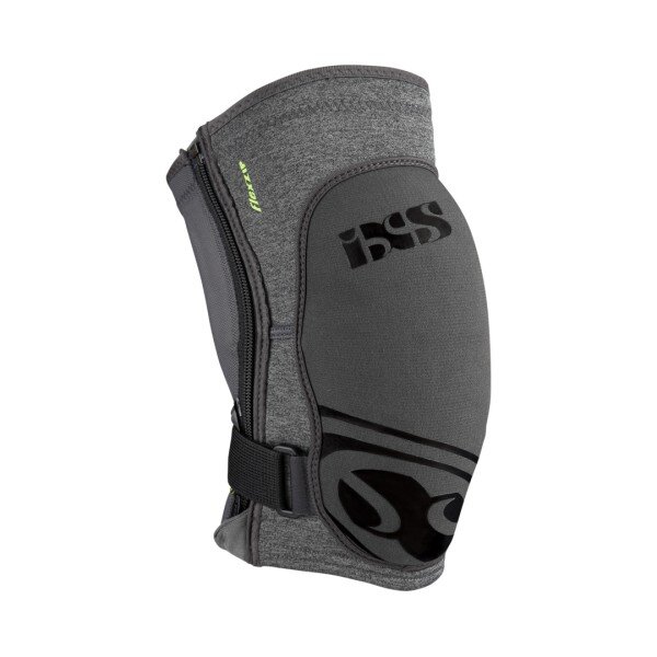 iXS Flow Zip Knieschoner grau L