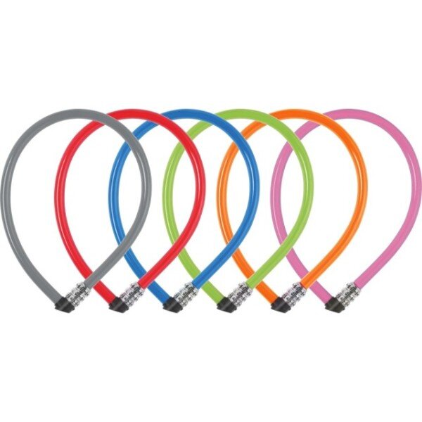 Abus Kabelschloss 3406C/55 Code ohne Halter, Farbe assortiert