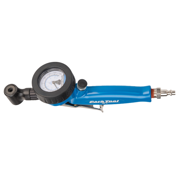 Park Tool INF-2 Druckluft Pump-Adapter für Presta/Schrader mit Manometer
