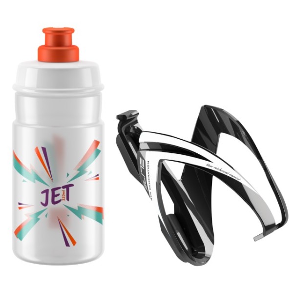 Elite Kit Ceo für Kinder schwarz glossy Jet 350ml transparent-orange