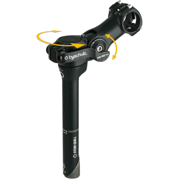 Vorbauschaft, QUILL TWIST PRO SDS, Ext:103 Angle: -20°/+60°, ALU eBike ready