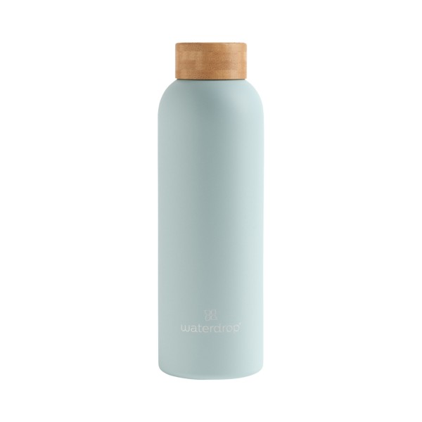 waterdrop Steel Bottle Pastel Türkis Matt / 0.6l