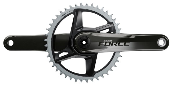 Sram Kurbel Force 1x DUB 170mm 40Z Direct Mount, Gloss Black, Carbon