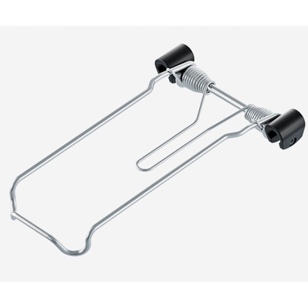 Federklappe Clampit 2.0 si. 12mm Clip / 70mm Breitsilber