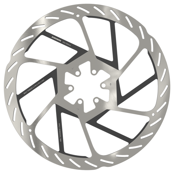 Sram Rotor HS2 Rounded 6-bolt 220mm
