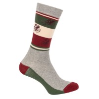 Le Patron Country Edition Italy Socks grey melange 39-42 Le Patron Country Edition Italy Socks grey melange 39-42