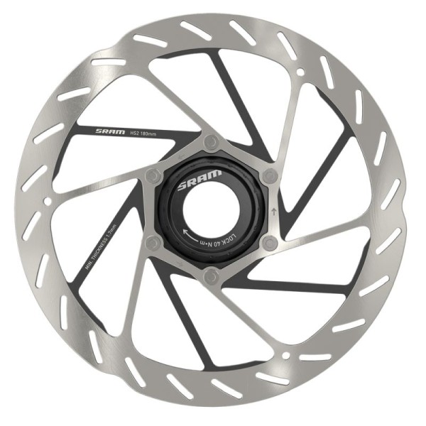 Sram Bremsscheibe HS2 220mm Center Lock abgerundet