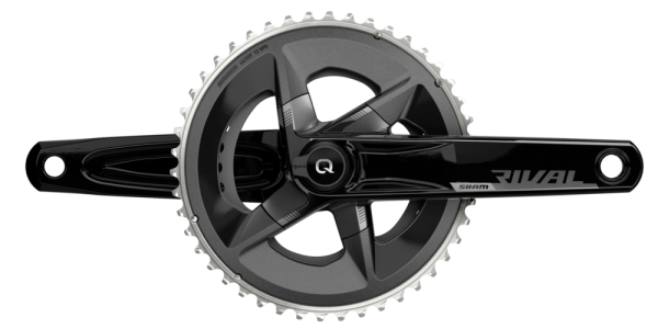 Quarq Powermeter Rival AXS DUB 170mm 48-35Z 107 BCD, Alu, schwarz