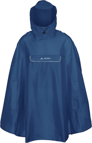 Valdipino Poncho radiate blue XL