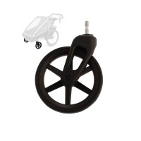 Thule Strollerrad schwarz 6 Zoll für Chariot Anhänger ab 2017 Thule Strollerrad schwarz 6 Zoll für Chariot Anhänger ab 2017