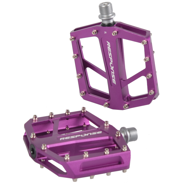 Response Flat Pedale MTB Violett
