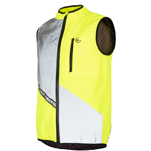 Wowow Leuchtweste, ROAD TOWN Jacket, gelb, S