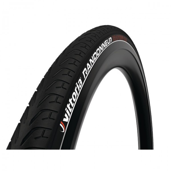 Vittoria Pneu Randonneur 27.5x2.0 starr mit Reflexstreifen schwarz