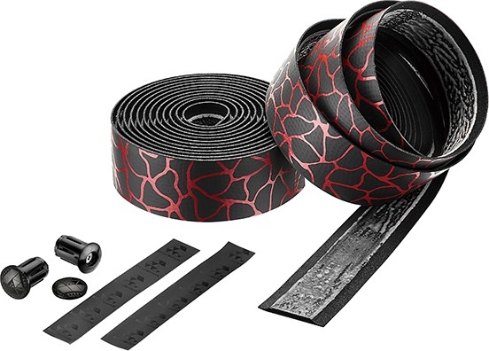 Ciclovation Lenkerband Leather Touch Magma 3.0mm, PU based, 2000 x 30mm Magma Flame Red