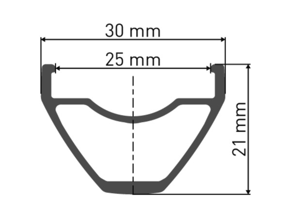 E 512 Felge DB 29" 25 28L