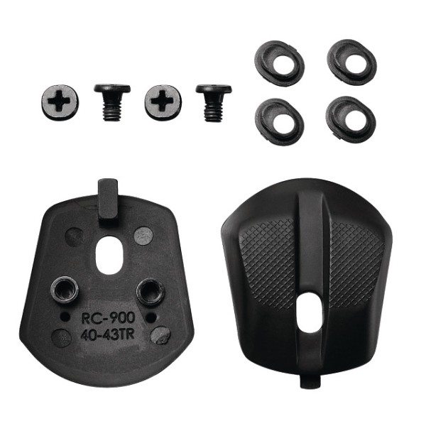Shimano Replaceable Heel Pads schwarz