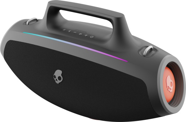 Barrel Boombox Wireless Speaker Black