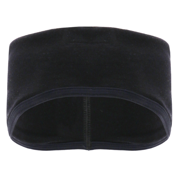 Winter-Stirnband, WOOL, SCHWARZ, unisize