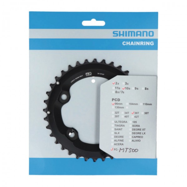 Shimano Kettenblatt FC-MT500-B 36 Zähne BF-Type