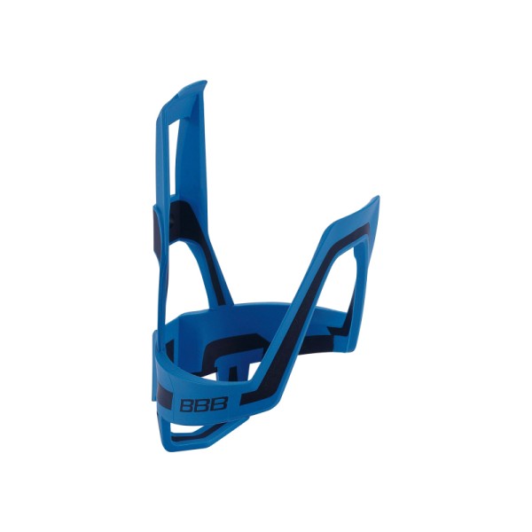 BBB Bidonhalter Dualcage blau-schwarz matt, inkl. Inoxschrauben