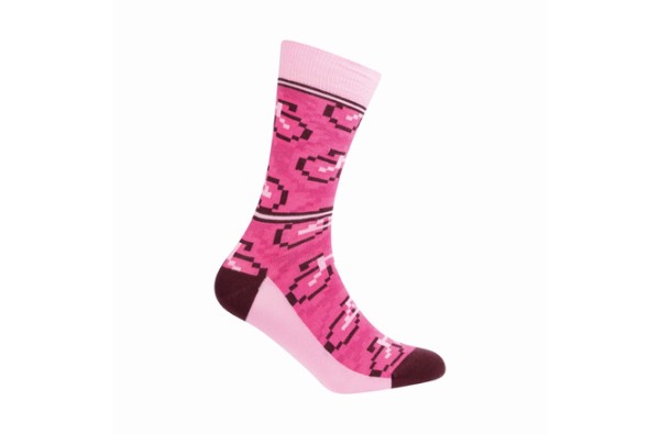 Le Patron Bicycle Moderno Socks giro pink 35-38