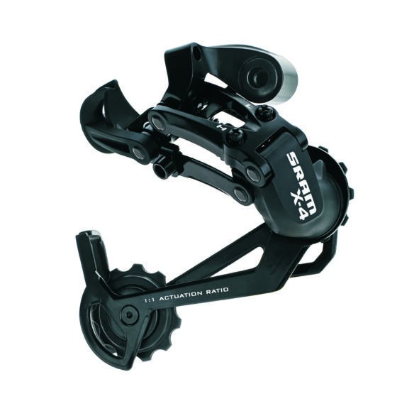 Sram Schaltwerk X4 7/8-fach Long Cage schwarz