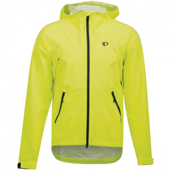 PEARL iZUMi Monsoon WxB Hooded Jacket screaming yellow phantom