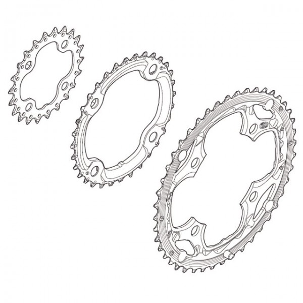Shimano Kettenblatt SLX FC-M660 22 Zähne AA-Type