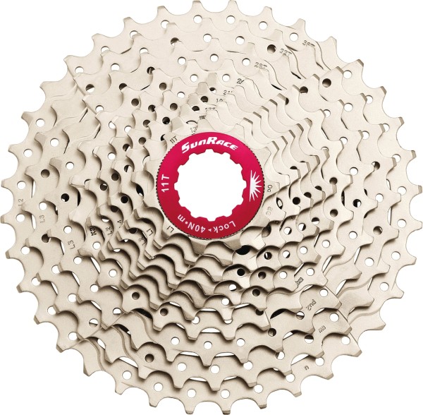 Sunrace MX 0 Kassette 11-36, CSMX0, metallic, 10-fach