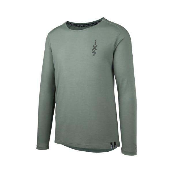 Flow Merino Langarm Jersey sage XS