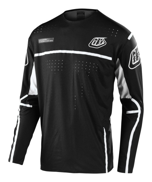 Troy Lee Designs Sprint Ultra Jersey Men M, Lines Black/White