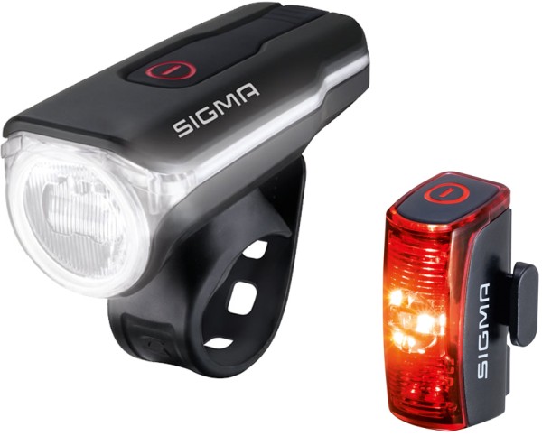 Sigma Lampe Aura 60 / Rücklicht Infinity USB Set