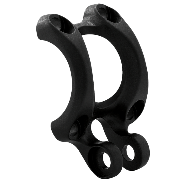 Ergptec Vorbaukappe-Halter, 31.8 black-sand Charisma, Piranha2 (Ausgenommen 650)