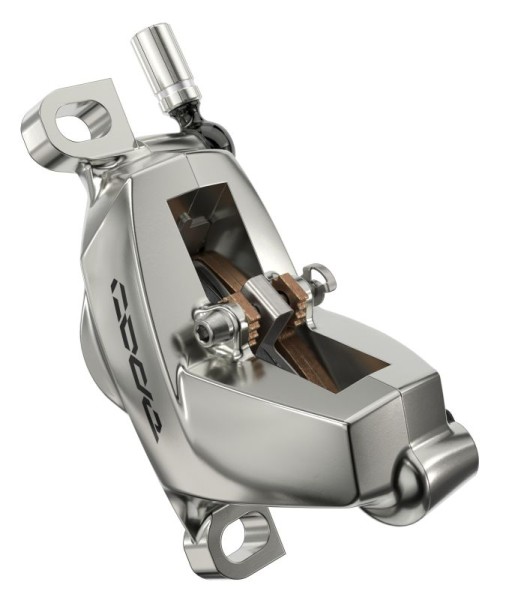 SRAM Bremssattel Assembly - Silver Anodized Code Ultimate Stealth C1