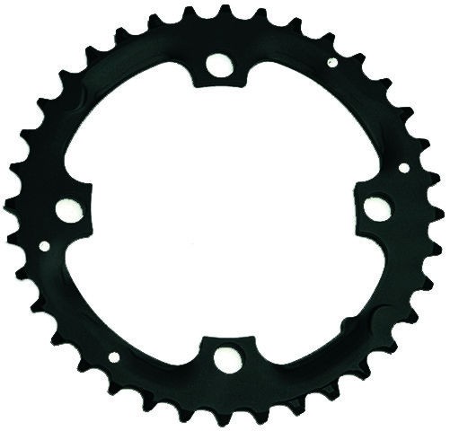Truvativ Kettenblatt MTB/DH 2-fach 36 Zähne, Lochkreis 104mm, Alu, schwarz