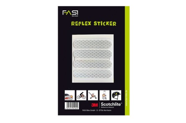 Fasi reflektierende Streifen selbstklebende Folie 3M Scotchlite weiss